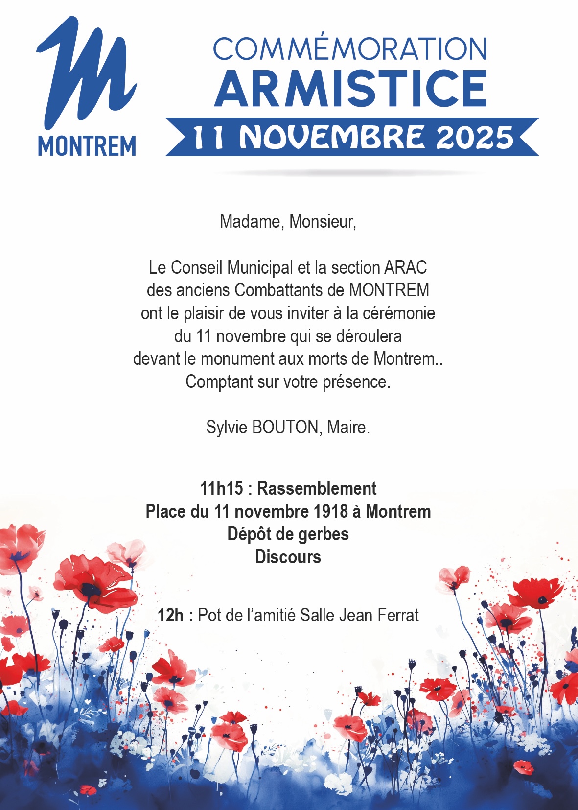 COMMEMORATION 11 nov 2025