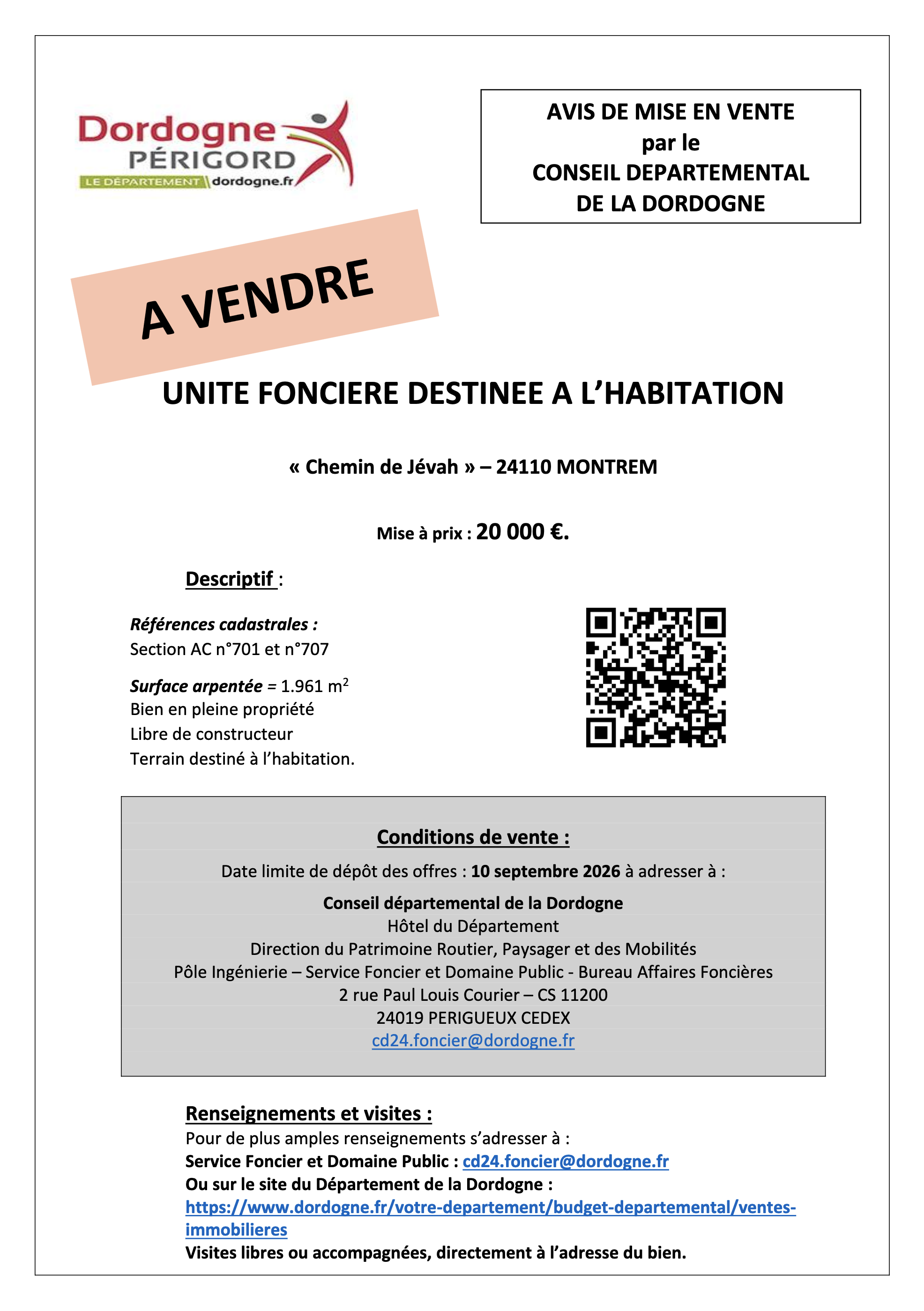 annonce
